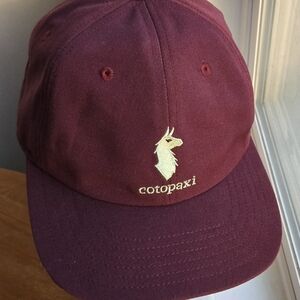 Cotopaxi Burgundy Cap with Embroidered Logo